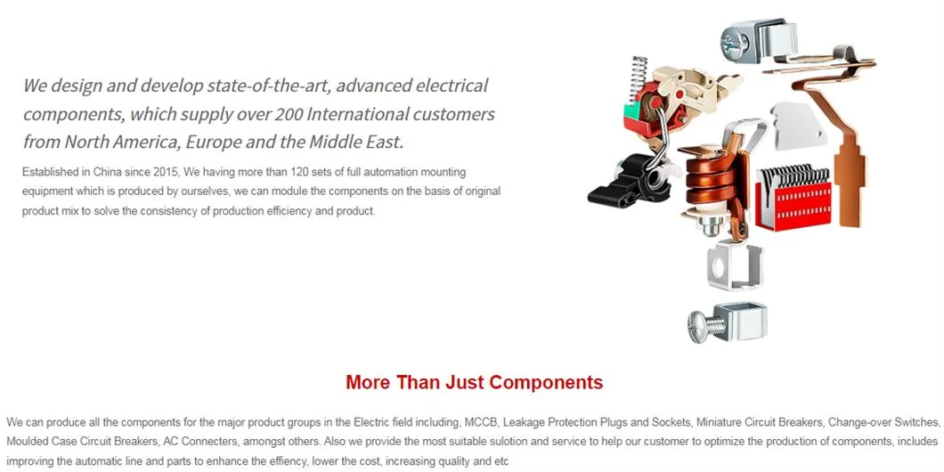 MCB Magnetic Tripping Mechanism Component (XMC65M-12) Electrical Switchgear