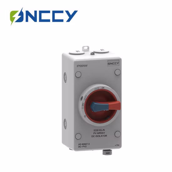 Isolateur DC étanche CE TUV, boîtier 1000V/1200V/1500V 32A